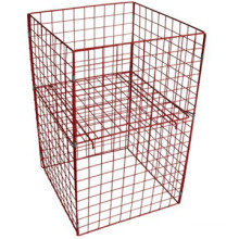 Best price light duty Wire container storage cages with high quality